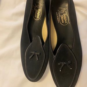 Black Belgian shoes loafers